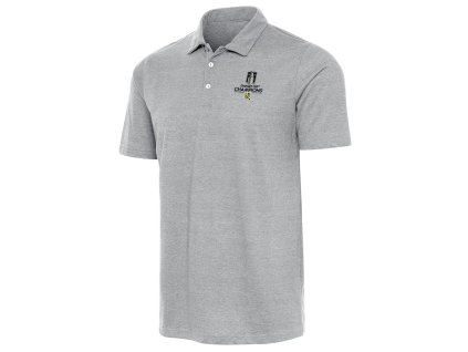Pánské tričko Vegas Golden Knights NHL 2023 Stanley Cup Champions Heather Grey Peak Polo