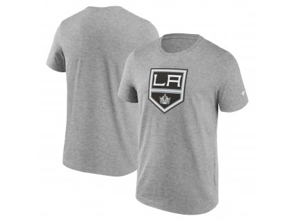 Pánske tričko Los Angeles Kings Primary Logo Graphic T-Shirt Sport Gray Heather