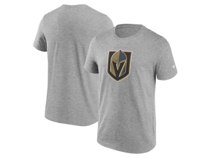 Pánske tričko Vegas Golden Knights Primary Logo Graphic T-Shirt Sport Gray Heather