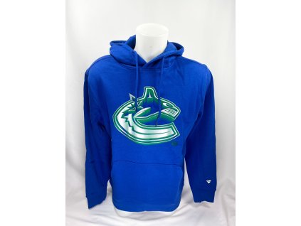 Pánská mikina Vancouver Canucks NHL Chrome Graphic Hoodie Blue Chip