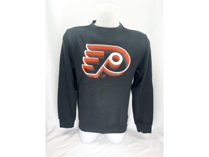 Pánská mikina Philadelphia Flyers NHL Chrome Graphic Crew Sweatshirt Black