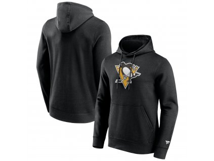 Pánska mikina Pittsburgh Penguins Primary Logo Graphic Hoodie Black