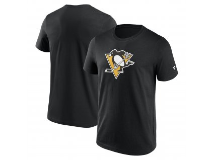 Pánske tričko Pittsburgh Penguins Primary Logo Graphic T-Shirt Black