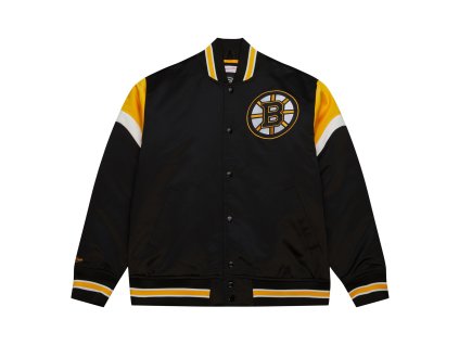 Pánska Bunda Boston Bruins NHL Heavyweight Satin Jacket