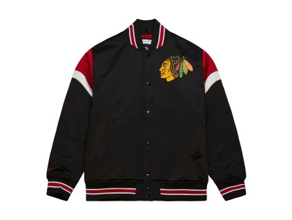Pánská Bunda Chicago Blackhawks NHL Heavyweight Satin Jacket