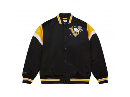 Pánská Bunda Pittsburgh Penguins NHL Heavyweight Satin Jacket