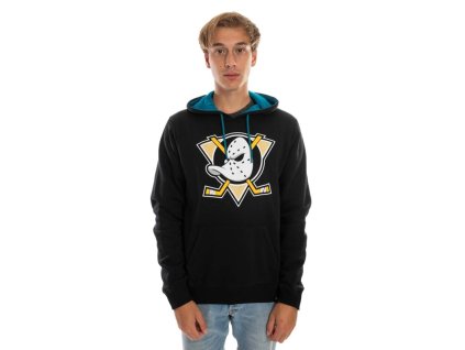 Pánská mikina Anaheim Ducks NHL Core ’47 BALLPARK Hood Jet Black