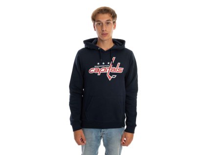 Pánská mikina Washington Capitals NHL Imprint ’47 BURNSIDE Hood Fall Navy