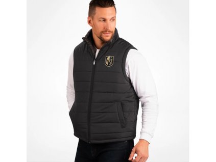 Pánska Oboustranná Vesta Vegas Golden Knights Power Hitter Reversible Vest