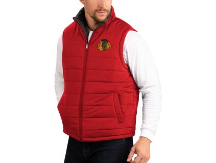 Pánská Oboustranná Vesta Chicago Blackhawks NHL Power Hitter Reversible Vest