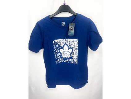 Dětské tričko Toronto Maple Leafs NHL Divide Ss Ctn Tee