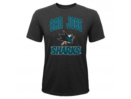 Detské Tričko San Jose Sharks All Time Great Ss Triblend