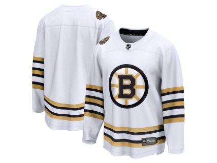 Dětský dres Boston Bruins NHL White 100th Anniversary Premier Breakaway Jersey
