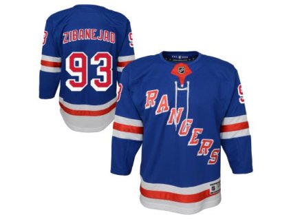 Dětský dres Mika Zibanejad New York Rangers NHL Premier Home