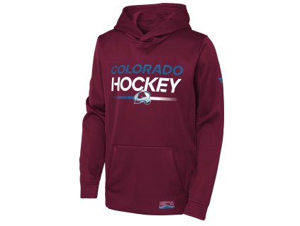 Detská Mikina Colorado Avalanche Authentic Pro Hoodie Po Hood