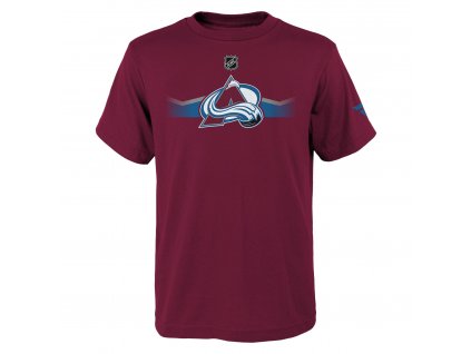 Detské Tričko Colorado Avalanche Apro Logo Ss Ctn Tee