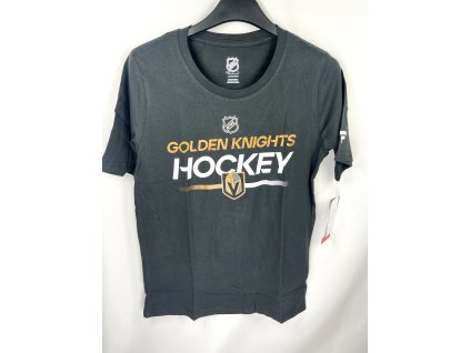 Dětské tričko Vegas Golden Knights NHL Apro Wordmark Ss Ctn Tee