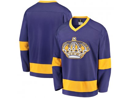 Dres Los Angeles Kings Premier Breakaway Heritage Blank Jersey - Purple/Gold