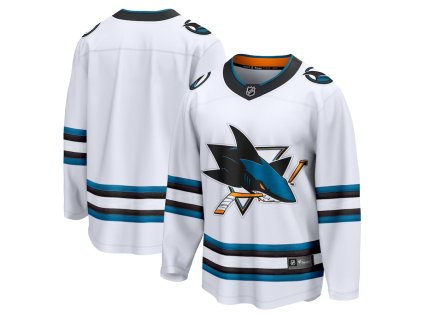 Pánský dres San Jose Sharks NHL Breakaway Away Jersey White
