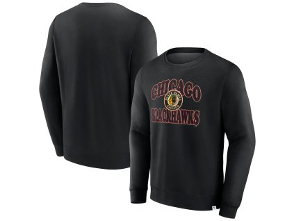 Pánská mikina Chicago Blackhawks NHL Fleece Crew