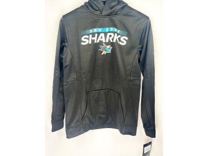 Dětská mikina San Jose Sharks NHL Authentic Pro Hood Po Hoodie