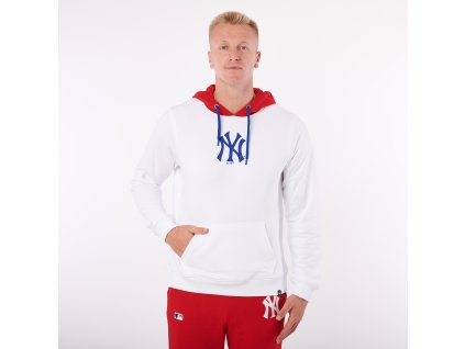 Pánská mikina New York Yankees MLB Top Cut ’47 HELIX Pullover Hood