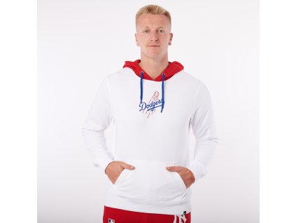Pánská mikina Los Angeles Dodgers MLB Top Cut ’47 HELIX Pullover Hood