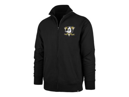 Pánská mikina Anaheim Ducks NHL Core ’47 Islington Track Jacket Jet Black