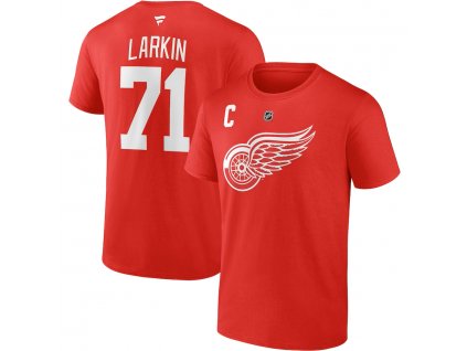 Tričko Dylan Larkin #71 Detroit Red Wings Authentic Stack Name & Number
