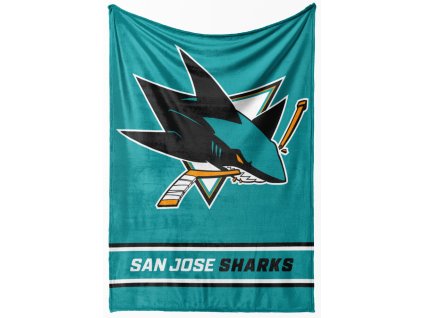 Deka San Jose Sharks NHL Essential 150x200 cm