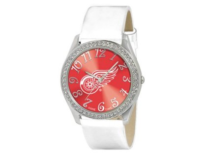 Dámske Hodinky Detroit Red Wings Analog Glitz