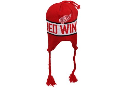 Pánská zimní čepice Detroit Red Wings NHL Old Time Hockey Venture Uncuffed Ski-Knit