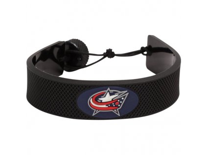 Gumový náramek Columbus Blue Jackets Classic Hockey Bracelet