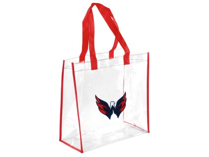 Taška Washington Capitals NHL Clear Reusable Bag