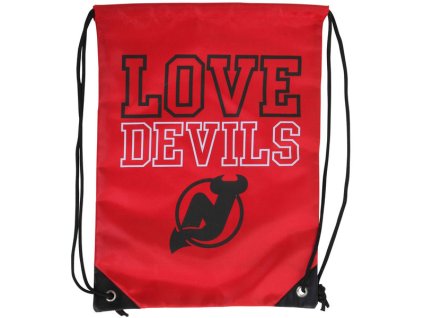 Vak New Jersey Devils NHL Love Drawstring