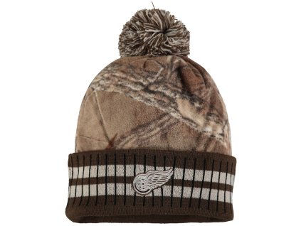 Pánská zimní čepice Detroit Red Wings NHL Realtree Cuff Knit