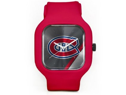 Hodinky Montreal Canadiens NHL Modify Watches Unisex Silicone - červené