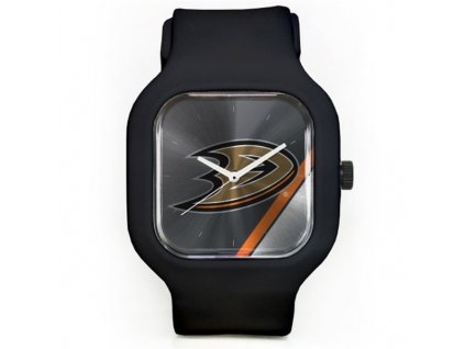 Hodinky Anaheim Ducks Modify Watches Unisex Silicone - černé