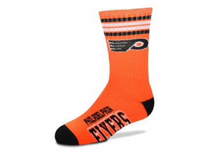 Detské ponožky Philadelphia Flyers 4-Stripe Deuce Quarter-Length