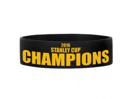 Náramek Pittsburgh Penguins 2016 Stanley Cup Champions Bulky