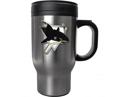 Hrnek - Stainless Steel Travel - San Jose Sharks