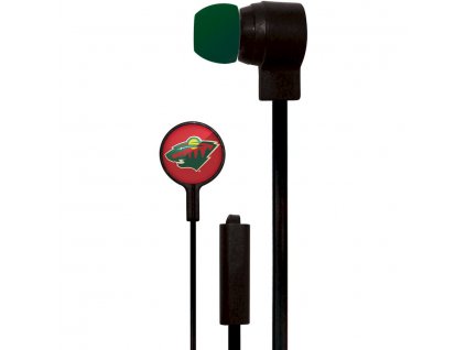 Sluchátka Minnesota Wild Big Logo Ear Buds