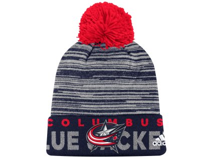 Dětská zimní čepice Columbus Blue Jackets NHL Team Logo Cuffed