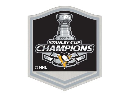 Odznak Pittsburgh Penguins NHL WinCraft 2017 Stanley Cup Champions Collector Pin