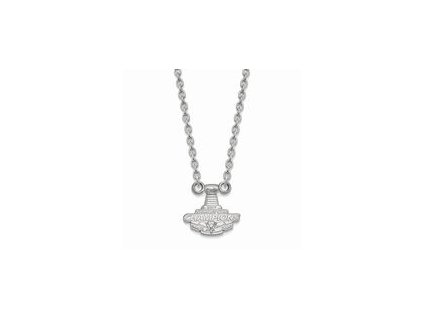 Stříbrný přívěšek na řetízku Pittsburgh Penguins 2017 Stanley Cup Champions Sterling Silver Necklace