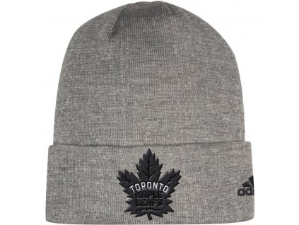 Pánska zimná čiapka Toronto Maple Leafs Adidas India Cuffed Knit