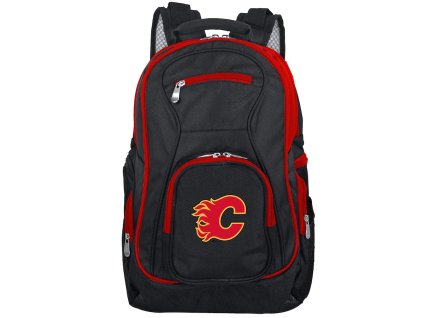 Batoh Calgary Flames NHL Trim Color Laptop Backpack