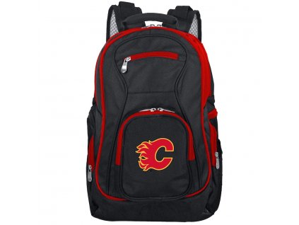 Batoh Calgary Flames Trim Color Laptop Backpack