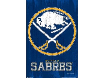 Plakát Buffalo Sabres NHL Primary Logo