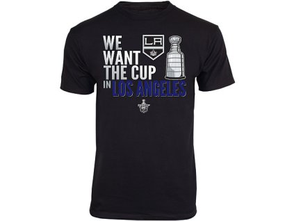 Pánské tričko - Want The Cup - Los Angeles Kings NHL